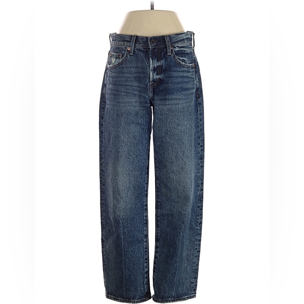 pistola Dark Wash Wide Leg Jeans